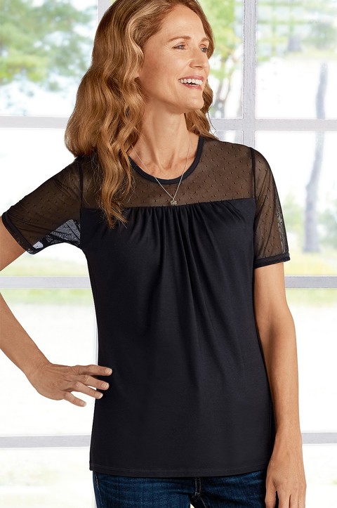 Rachel Mesh T-Shirt (4187) Rachel Mesh T-Shirt (4187)