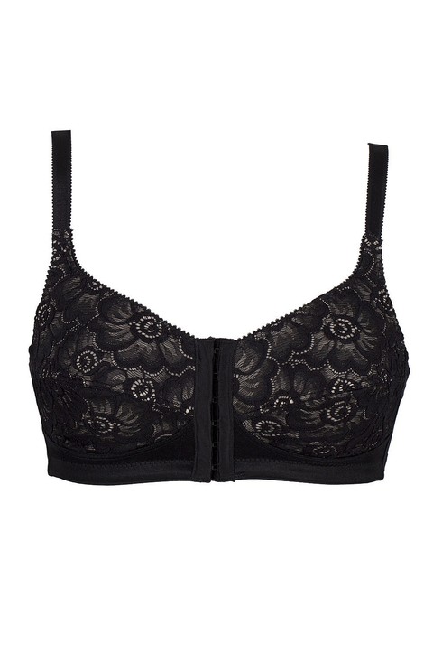 Soft Lace Front Fastening Bra by Nicola Jane (7053) Soft Lace Front Fastening Bra by Nicola Jane (7053)