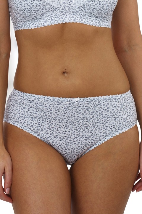 Ditsy Floral Cotton Briefs by Nicola Jane (6054) Ditsy Floral Cotton Briefs by Nicola Jane (6054)