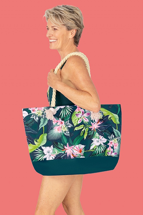 Flower Spirit Beach Bag (71583)