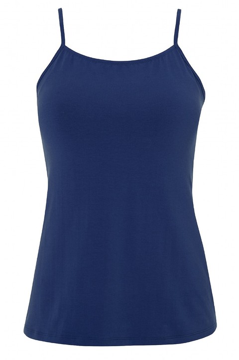 Poppy 95% Cotton Fitted Strappy Mastectomy Top ~ Nicola Jane