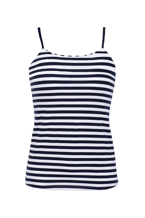Fitted Top with Built-in Bra (V007)